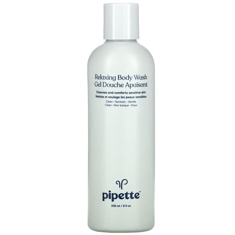 pipette relaxing body wash